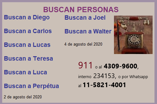 BUSCAN PERSONAS